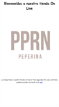 Mobile Screenshot of peperina.com